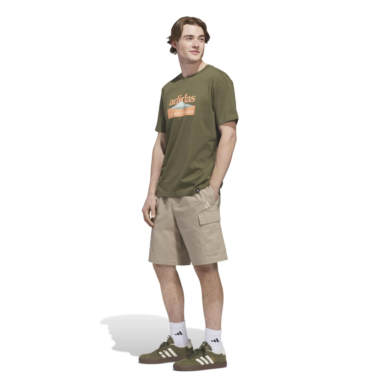 Woven Cargo Short -Mens