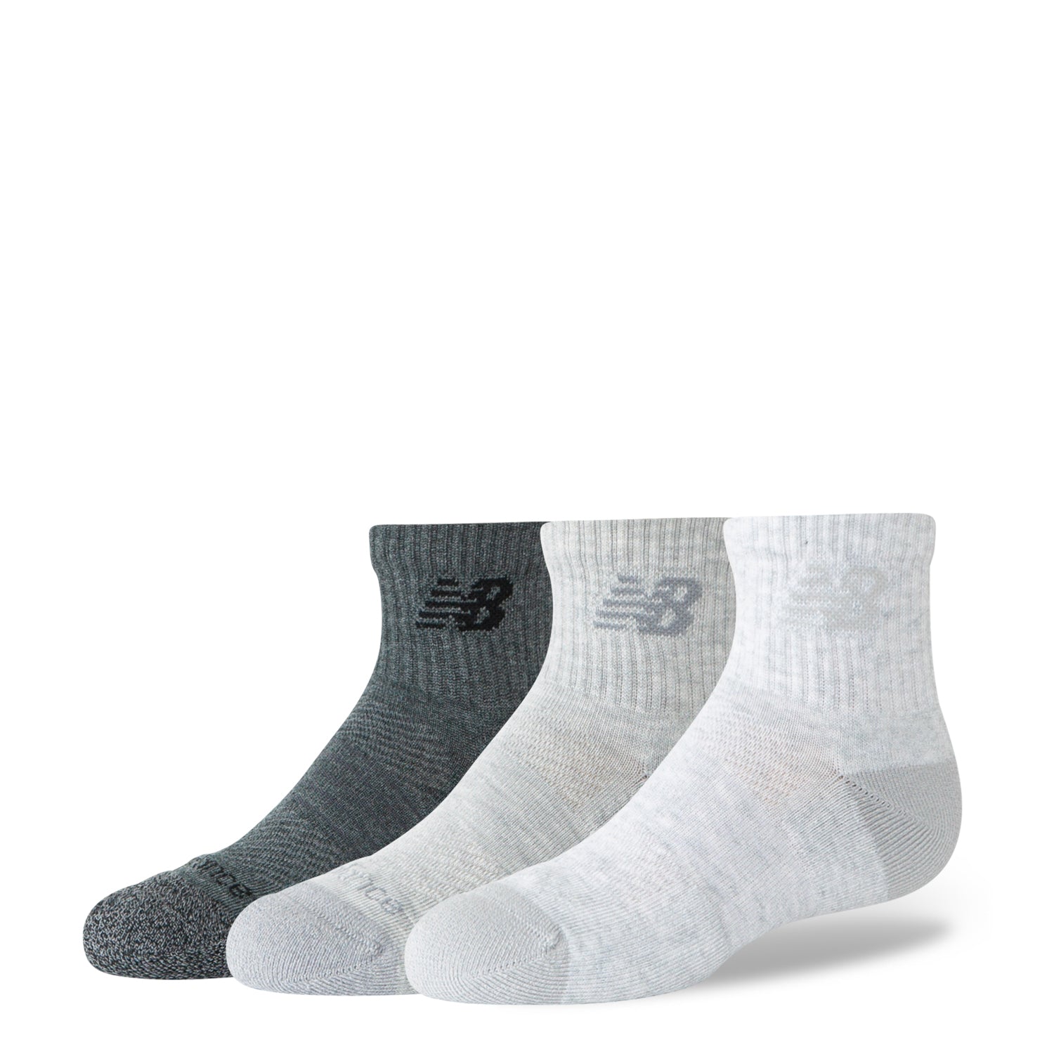 3 Pack Large Active Cushion Quarter- Youth