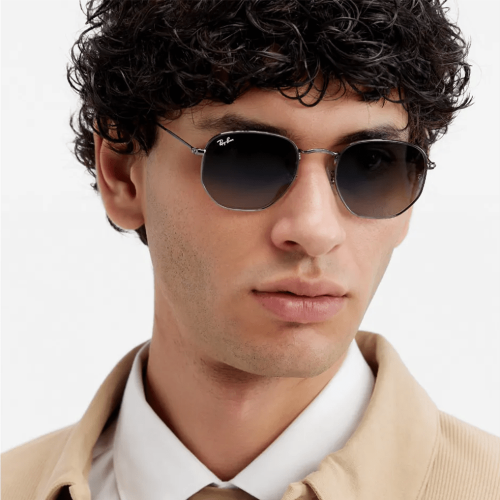 Ray-Ban Hexagonal RB3548N 004/71 51 Sunglasses
