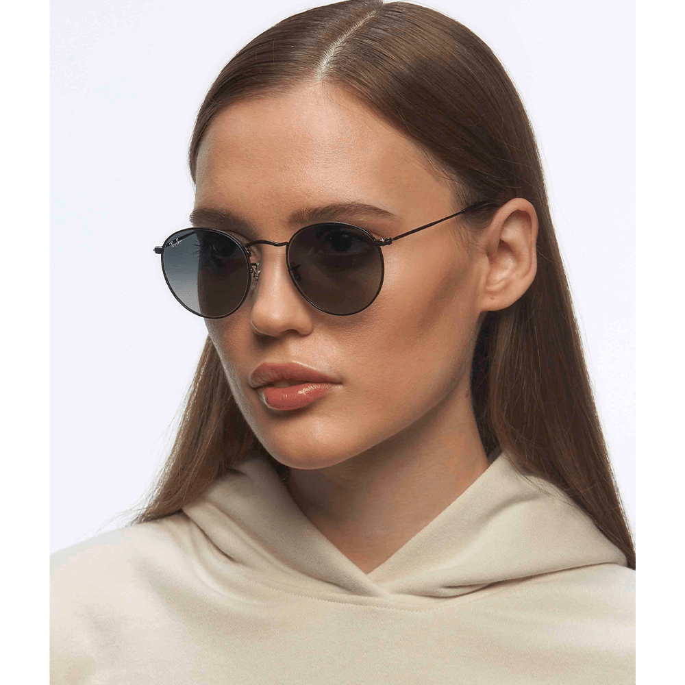Ray-Ban Round Metal RB3447N 002/71 50 Sunglasses